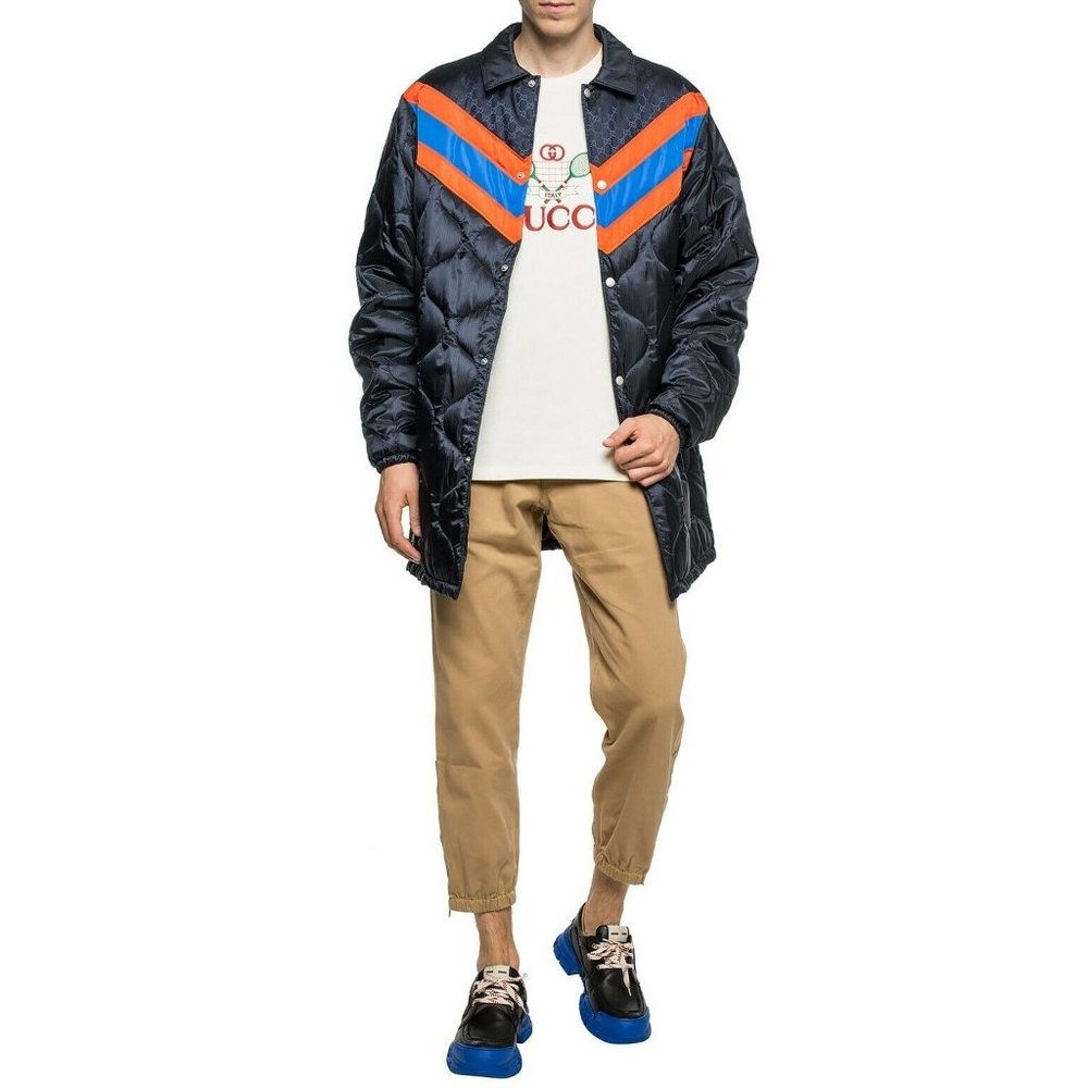 GUCCI GG Zaboo Ripstop Lightweight Quilted Jacket